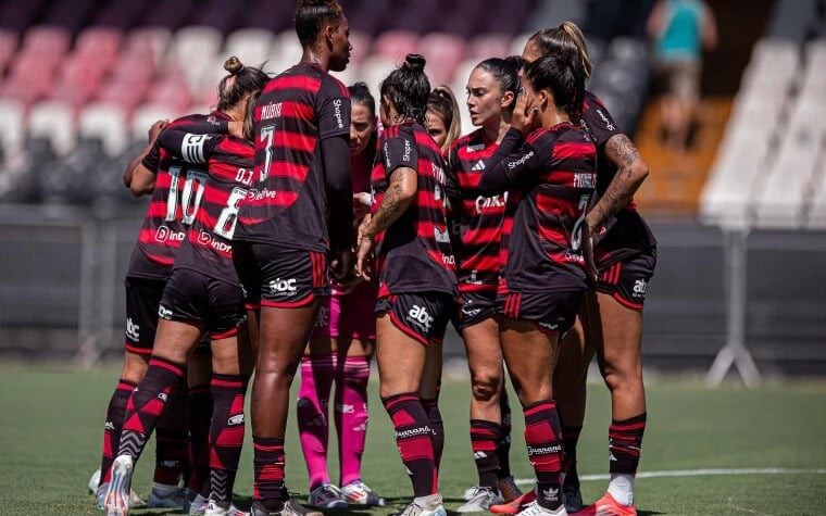 Flamengo enfrenta o Botafogo pela Copa Rio Feminina na próxima quarta-feira (Foto: Paula Reis / CRF)