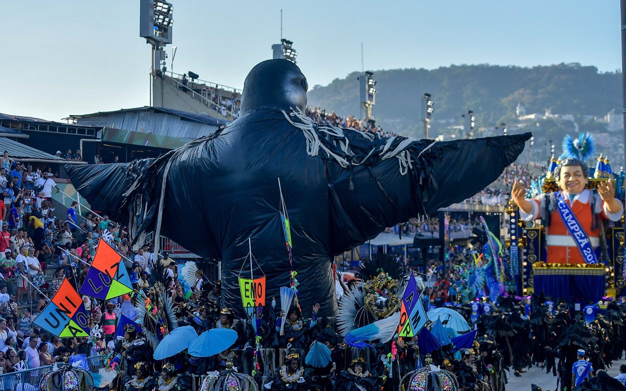 Beija-Flor foi campeã do Carnaval de 2025 (Foto: Thiago Ribeiro/AGIF)