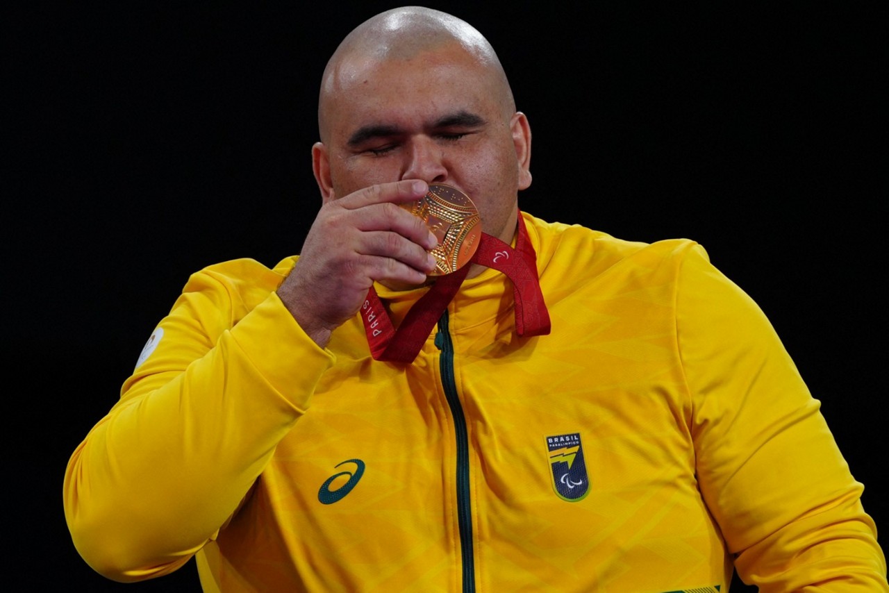 Wilians Araújo, 32 anos, conquistou sua primeira medalha de ouro em Jogos Paralímpicos.