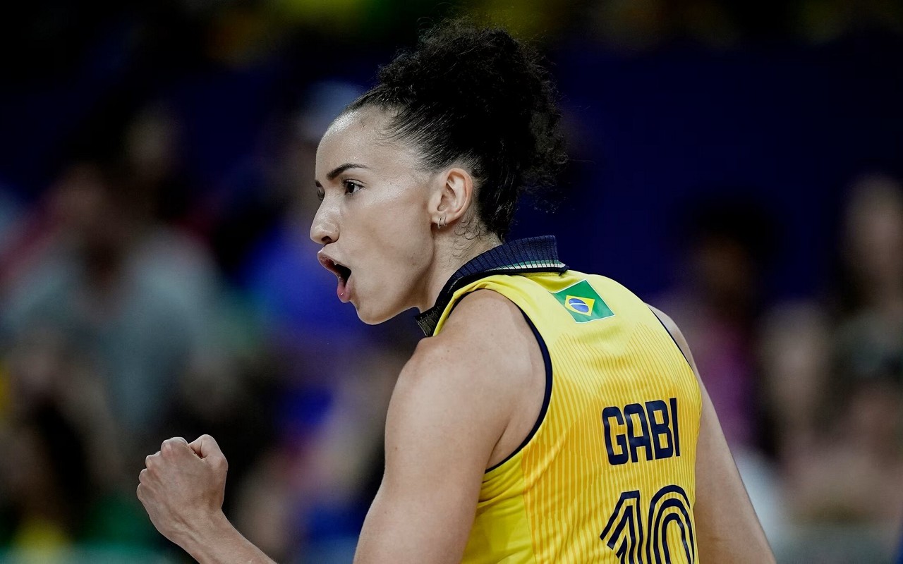 Gabi Guimarães é capitã da Seleção (Foto: Alexandre Loureiro/ COB)