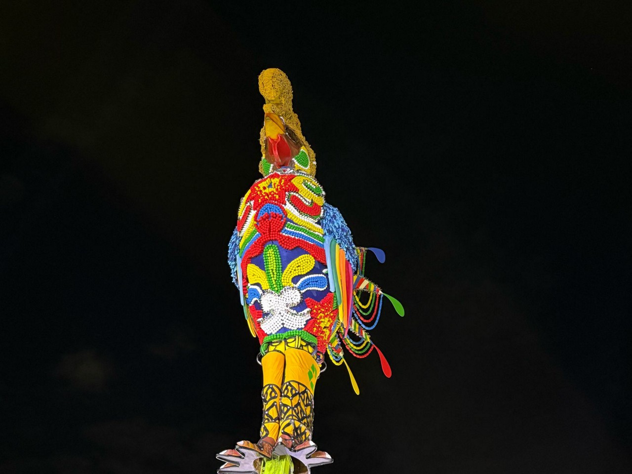 Galo da Madrugada está bem colorido para o Carnaval 2025