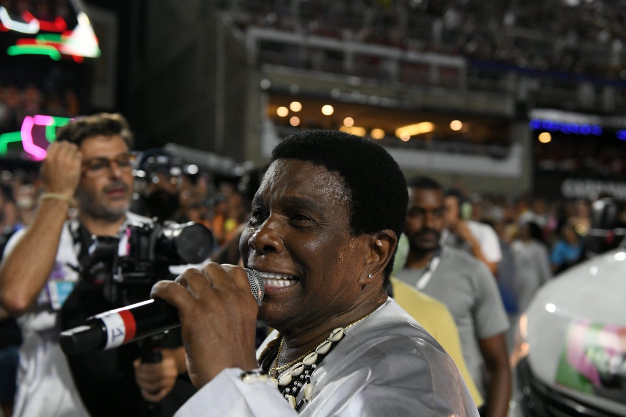 Neguinho da Beija-Flor fez sua despedida do Carnaval