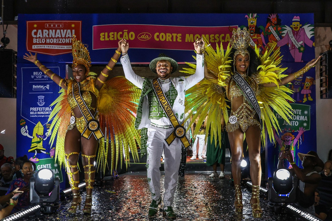 A nova Corte Real do Carnaval foi elegida neste domingo (12/1)