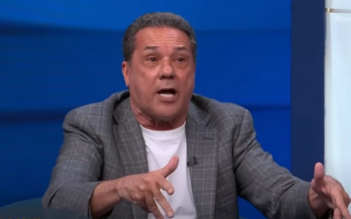 Luxemburgo no programa "Galvão e Amigos" (Foto: Reprodução)