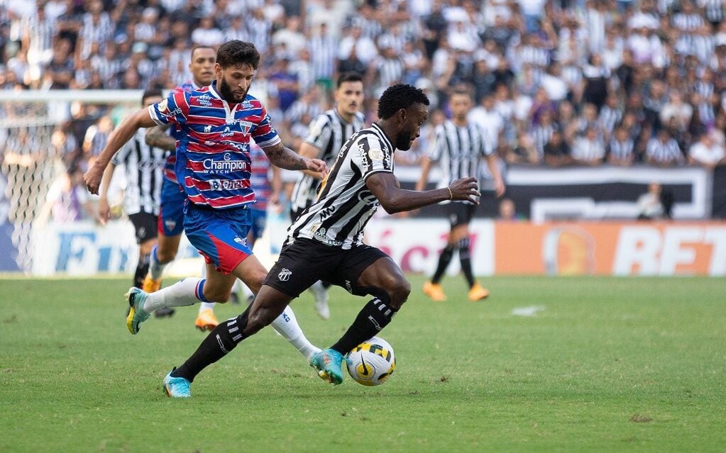 Partida entre Ceará e Fortaleza, pelo Brasileirão de 2022 (Foto: Felipe Santos/Ceará SC)