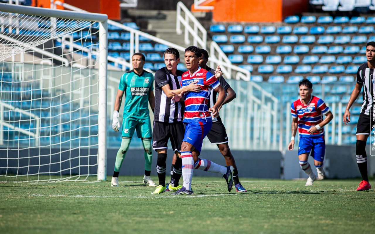 Partida entre Fortaleza e Ceará, pela Copa do Nordeste sub-20 (Foto: João Moura/Fortaleza EC)