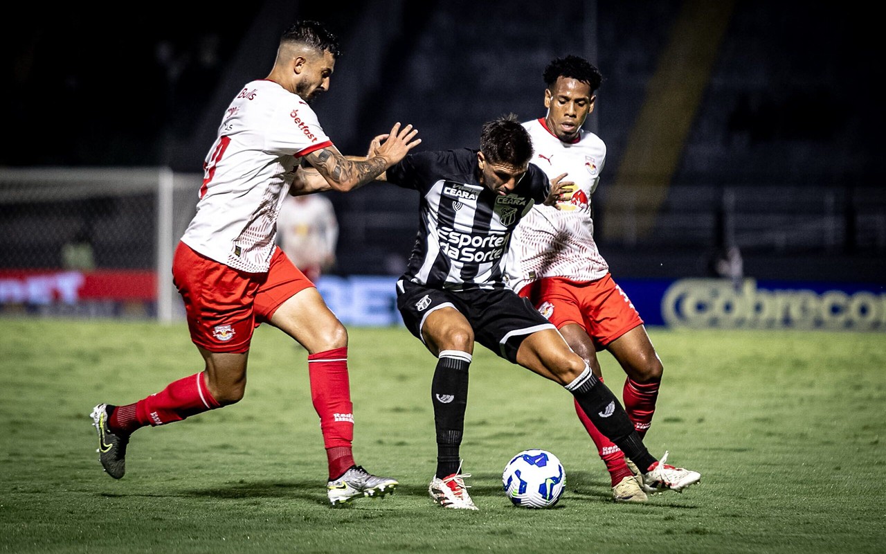Partida entre RB Bragantino e Ceará, pelo Brasileirão 2025 (Foto: Gabriel Silva/Ceará SC)