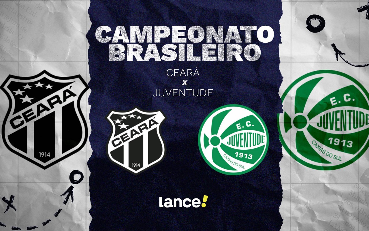 Ceará e Juventude se enfrentam na Arena Castelão (Foto: Arte/Lance!)