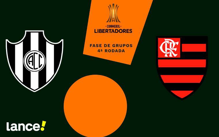 Central Córdoba e Flamengo se enfrentam nesta quarta-feira (Foto: Arte/Lance!)