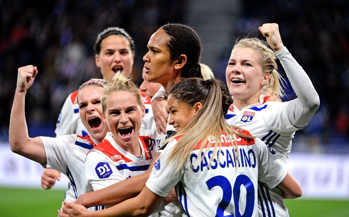 Lyon tem oito taças da Champions League feminino.