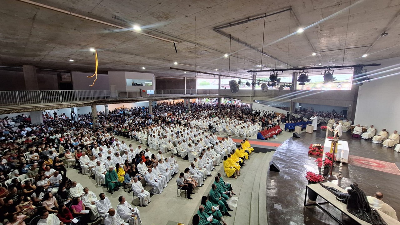 Milhares de fiéis de diversas igrejas da arquidiocese se reuniram para o início do ano, que é um marco na fé católica