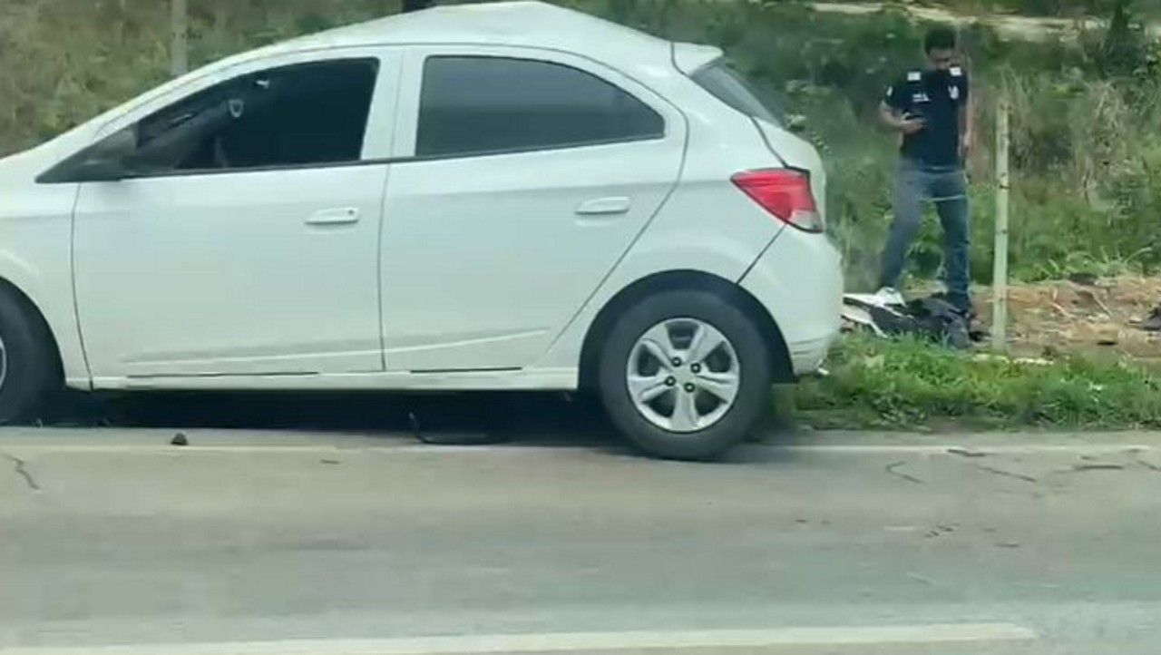 Polícia Militar e PRF foram acionadas para atender ocorrência em Ravena, na BR-381