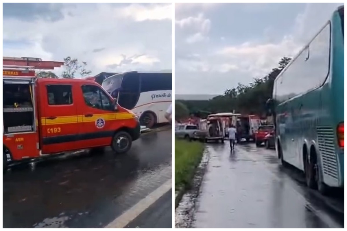 Acidente foi na zona rural de Coração de Jesus