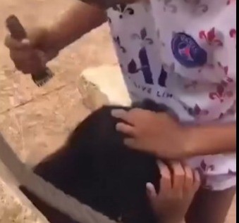A menina conseguiu fugir após a chegada de populares que a ajudaram e acionaram os militares