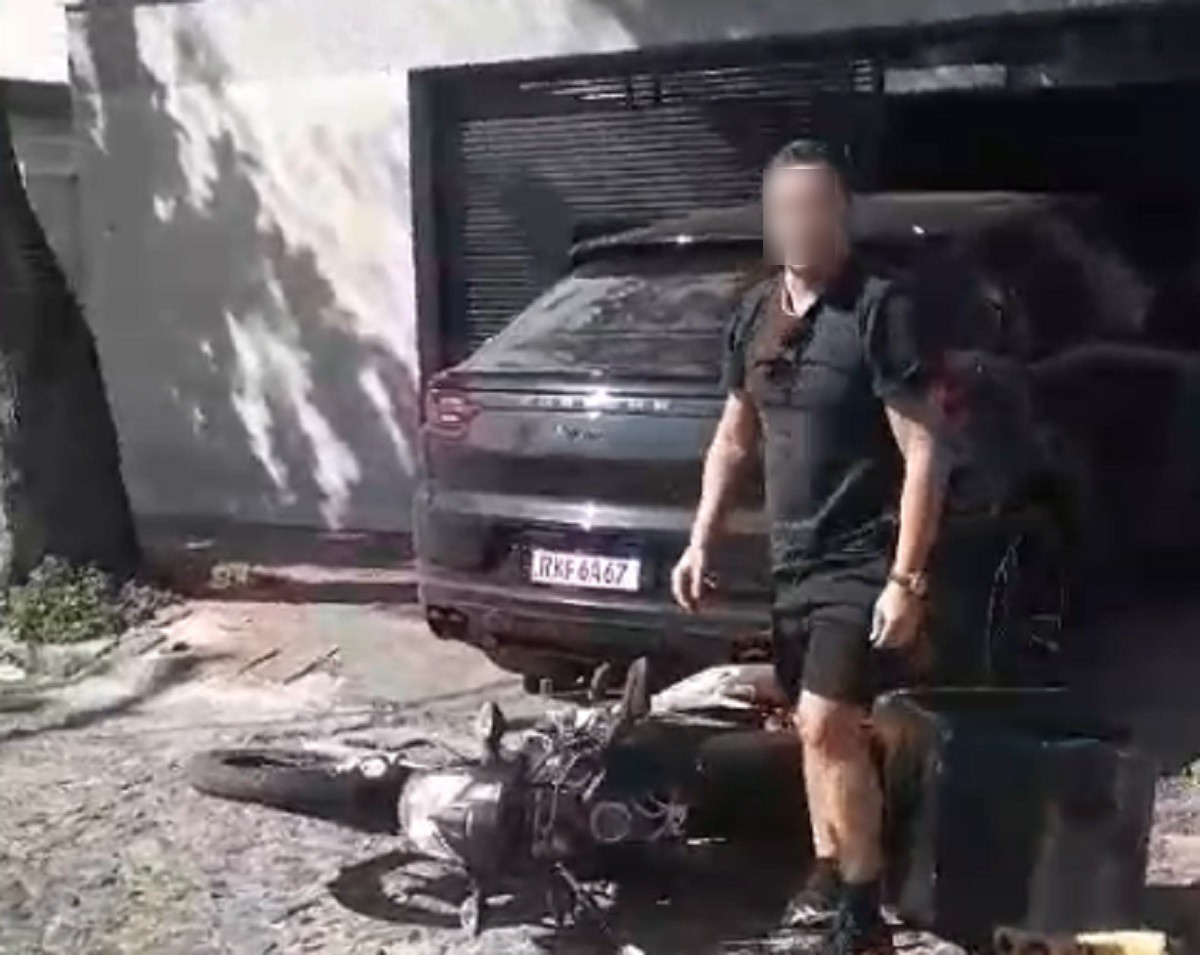 Suspeito que agrediu e xingou motoboy é um advogado de BH