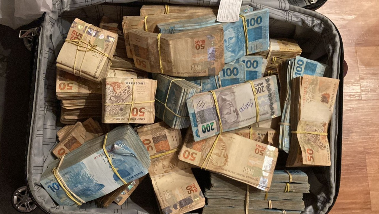 Dinheiro não tinha comprovação de origem