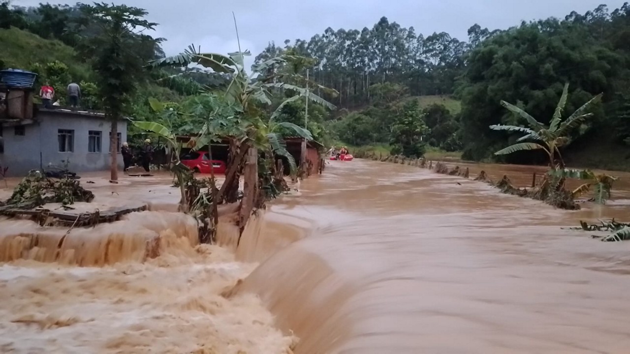 Estado soma 183 desabrigados e 1.268 desalojados