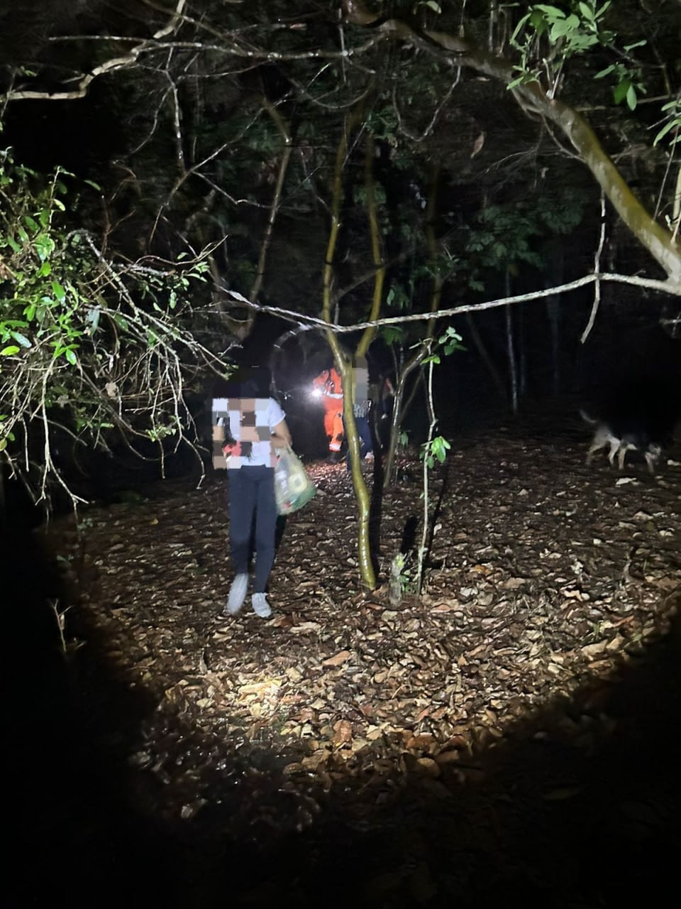 Grupo só foi encontrado após duas horas de buscas