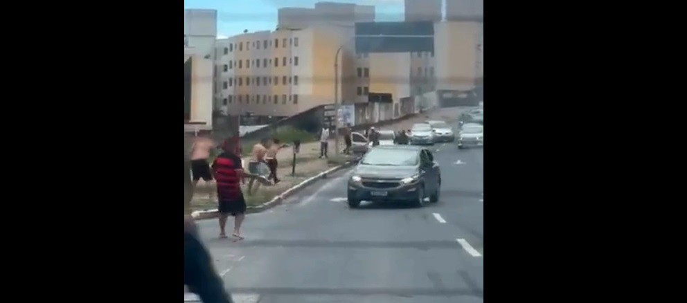 Confronto foi registrado na avenida Pedro I, no bairro Planalto 
