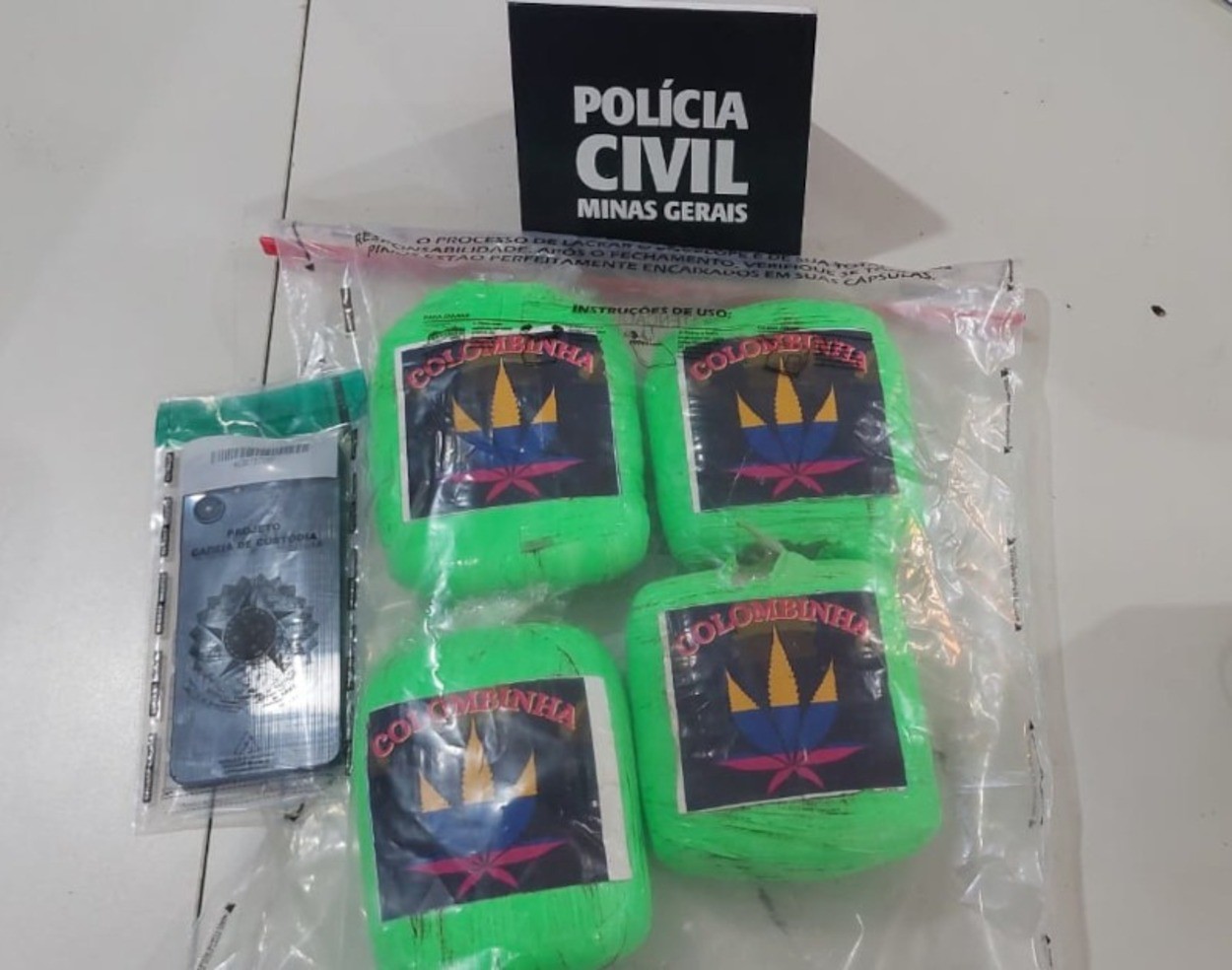 Suspeito recebeu supermaconha por agência dos Correios