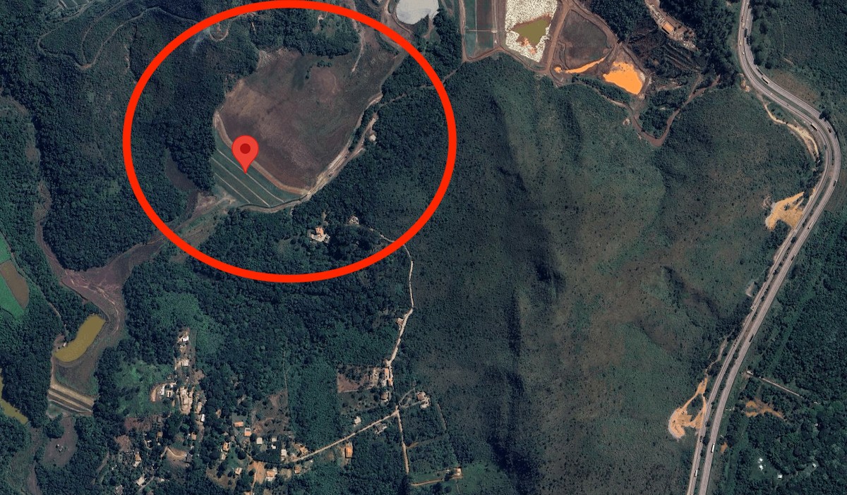 Barragem B1-A, da mineradora Emicon, tem nível de emergência elevado em Brumadinho 