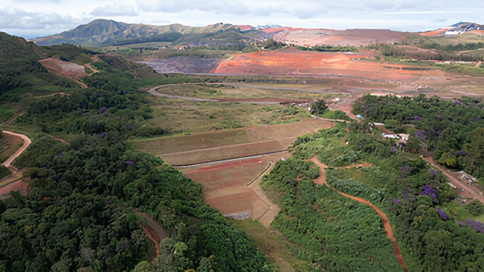 Barragem Grupo está localizada na Mina de Fábrica, em Ouro Preto 