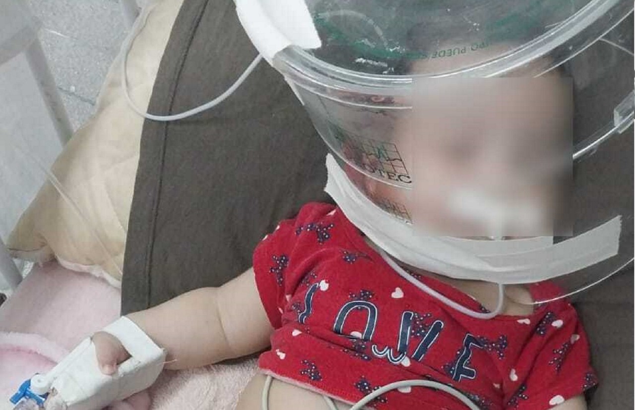 A pequena Alice está internada na UPA desde a última quinta (1º)