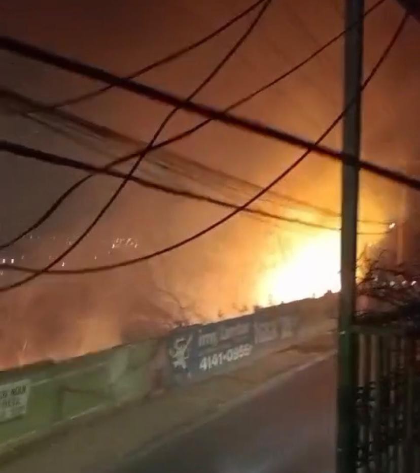 Não há informações sobre feridos. Imagem: Jonathan Richard Carvalho
