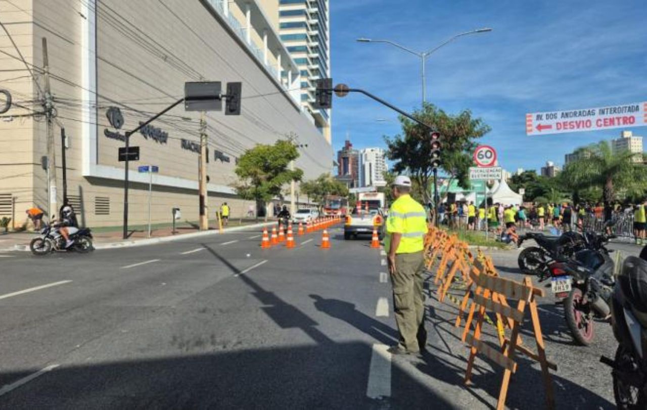 Avenida dos Andradas será interditada neste domingo (31)