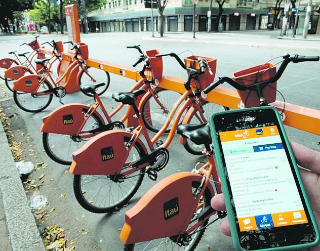 Cadastro no Bike BH é habilitado por meio de aplicativo de celular