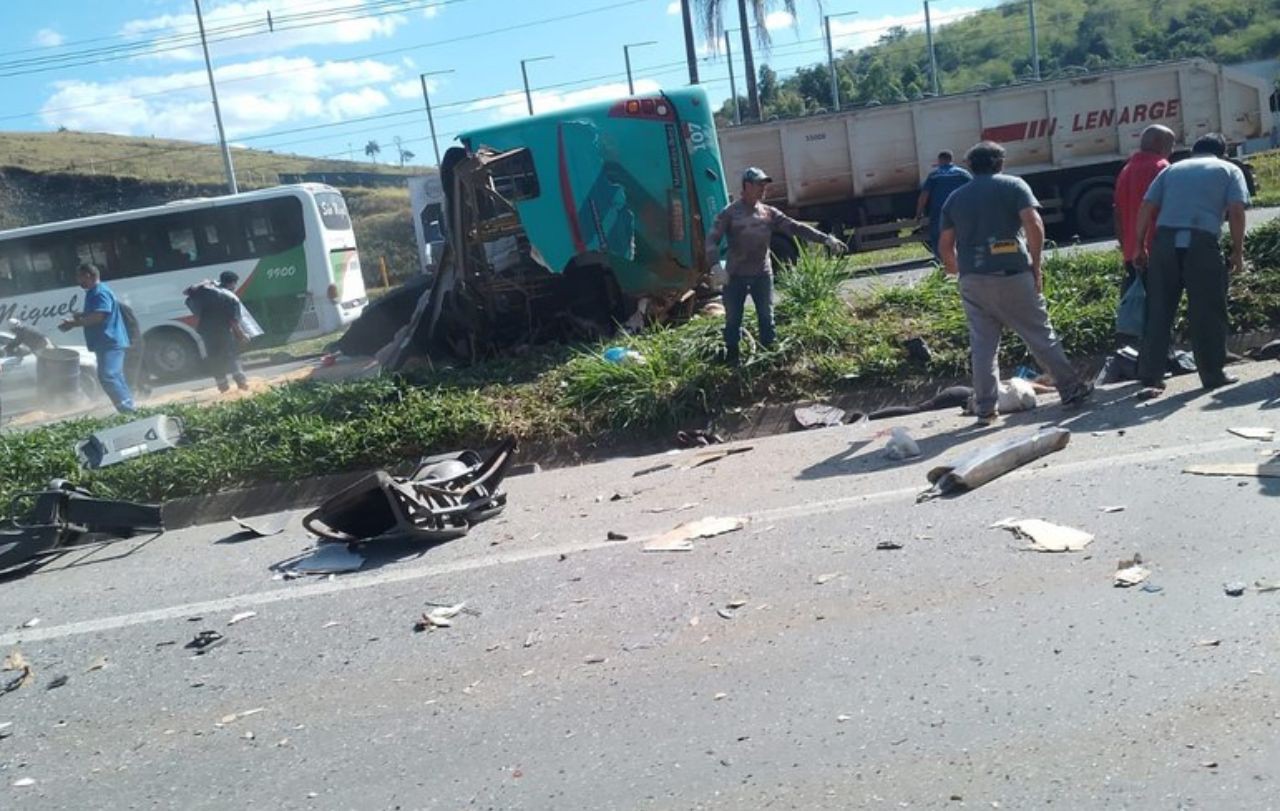 A causa do acidente é investigada