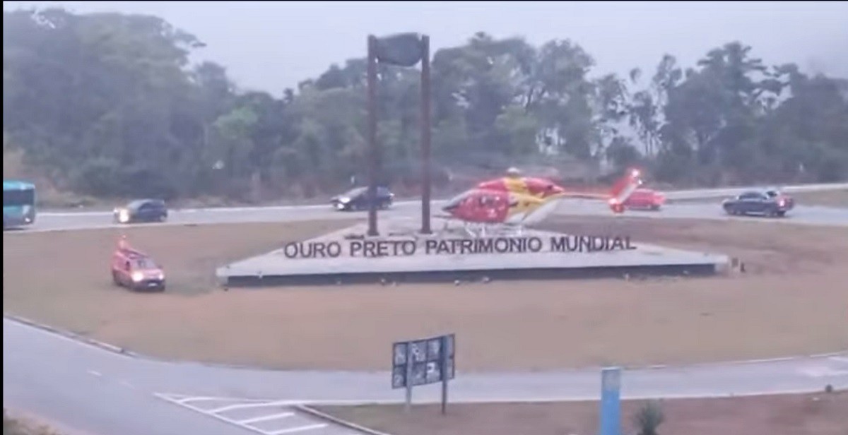 Vídeo mostra a aeronave decolando momentos antes da queda, na tarde de sexta (11)