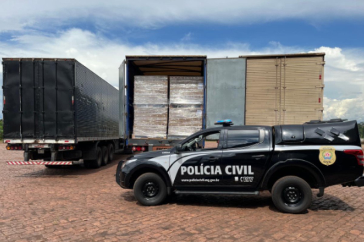 Polícia Civil encontrou outros dois semirreboques com sinalização de roubo