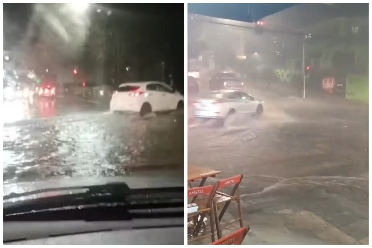 Poços de Caldas registrou chuvas de forte intensidade nesta sexta (11)