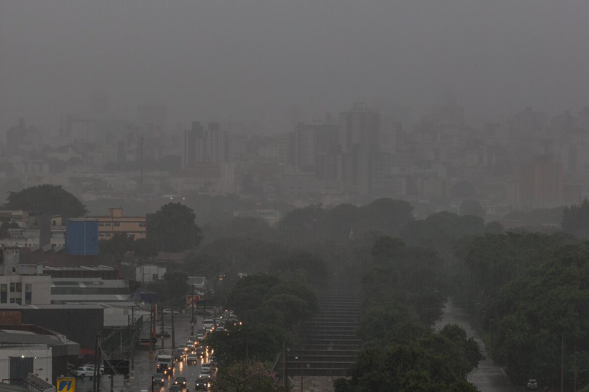 BH tem previsão de chuva para esta quinta-feira