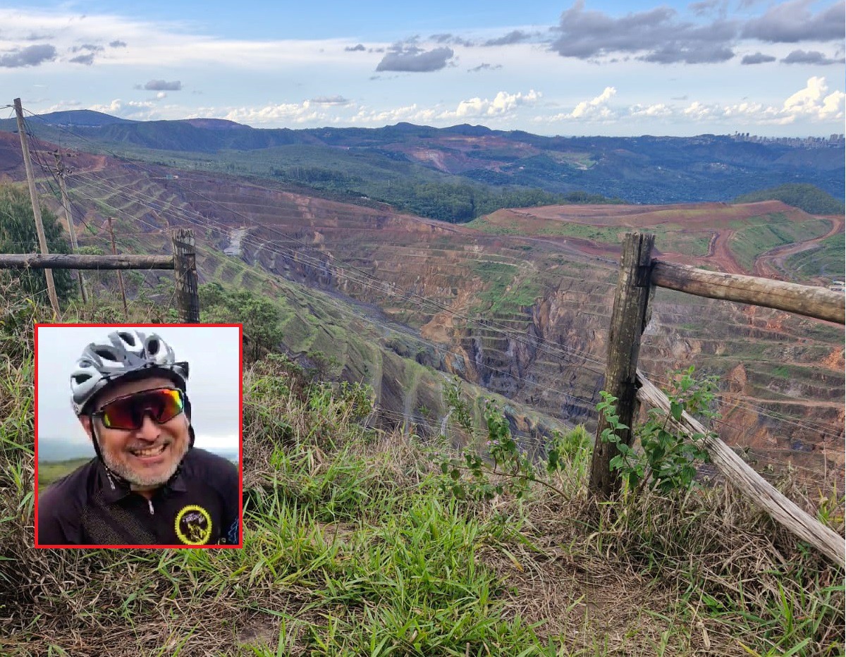 Foto mostra o guarda-corpo que teria causado a queda que levou o ciclista à morte