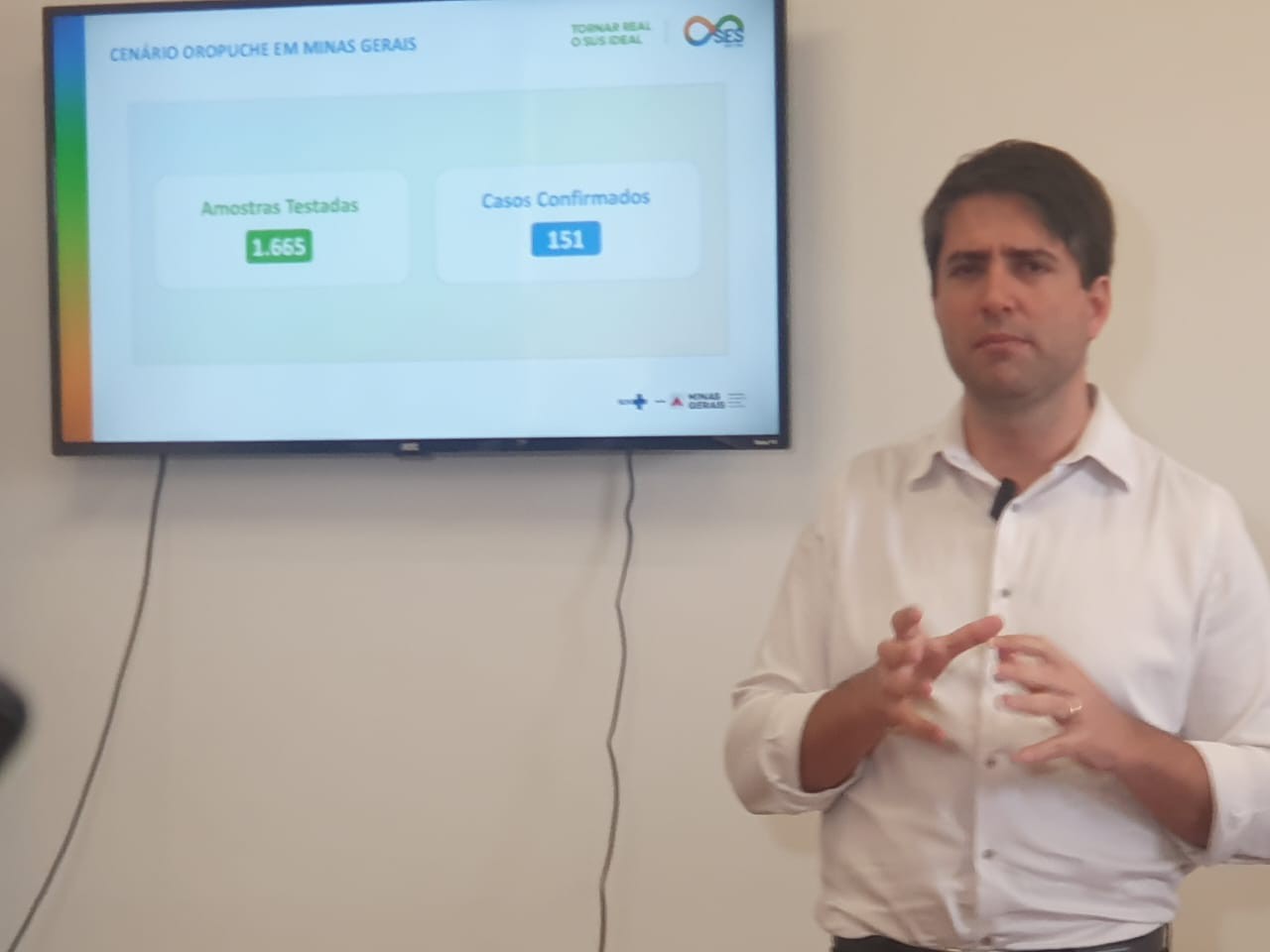 Secretário de estado de Saúde Fábio Bacheretti alerta sobre cuidados com arboviroses