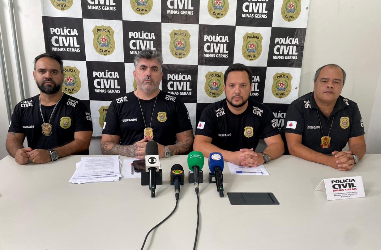 Coletiva da Polícia Civil sobre a prisão do líder da facção