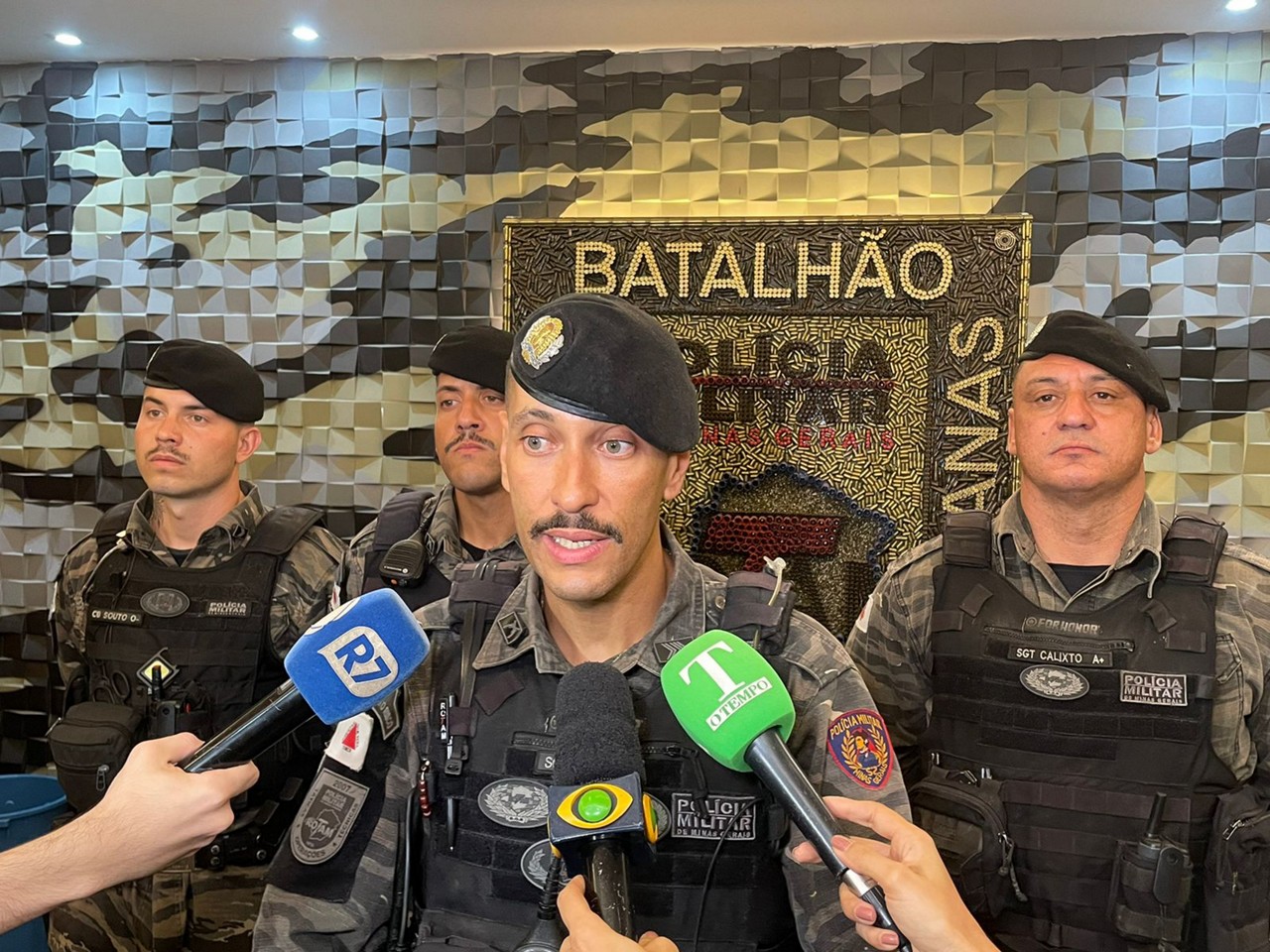A  ação é fruto do serviço de inteligência realizado pela Rotam e militares do 22º batalhão