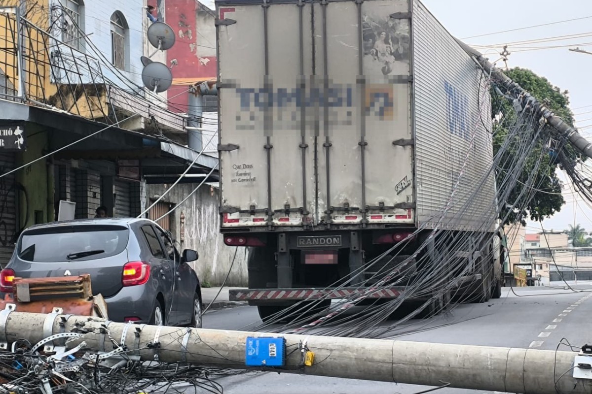 Acidente aconteceu no bairro Glória, em Contagem