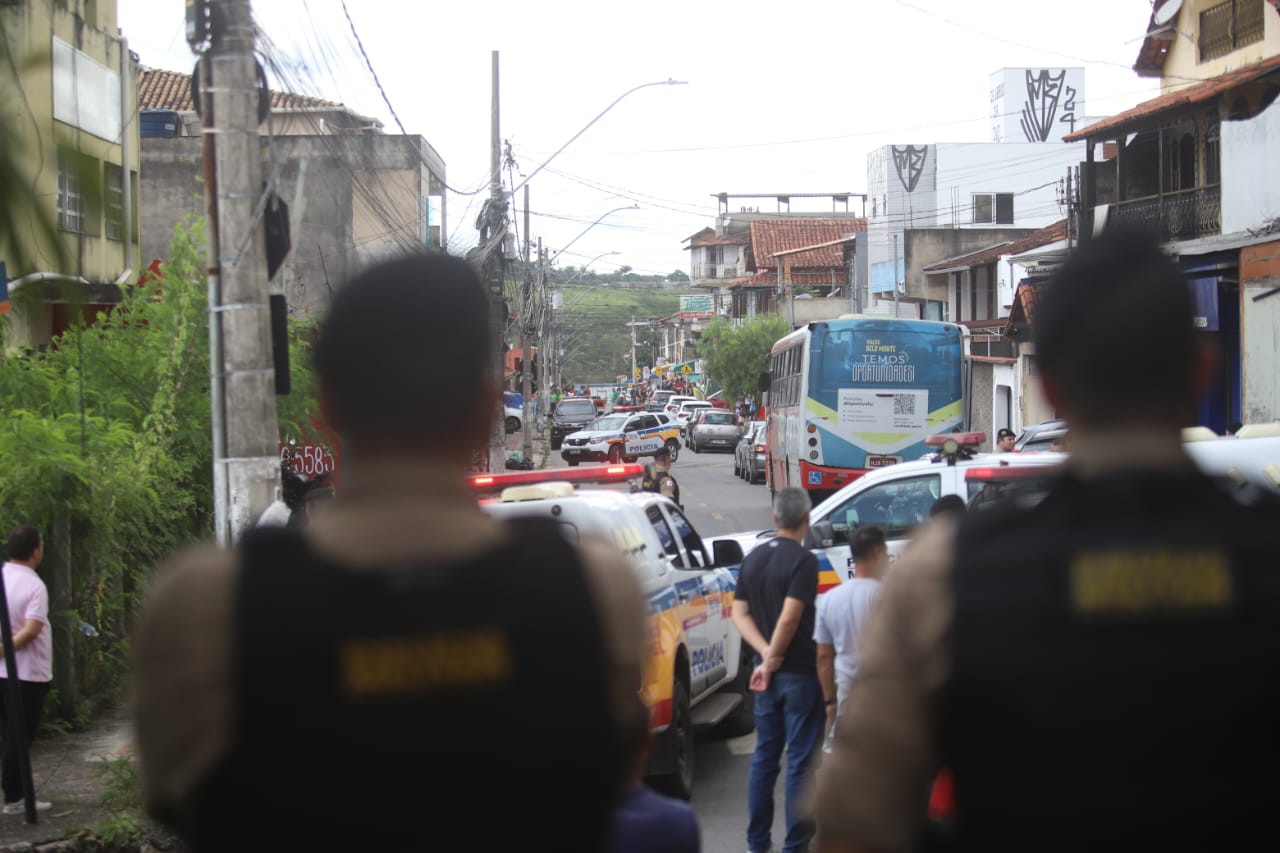 Ocorrência mobilizou as forças de segurança em Contagem