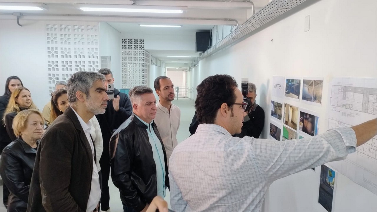 Prefeito visitou as obras nesta quarta-feira