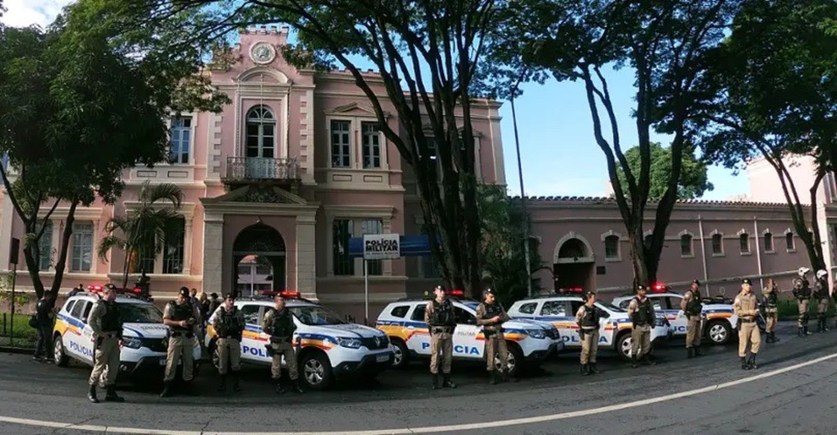 Policiamento da região central de BH é feito pelo 1º Batalhão