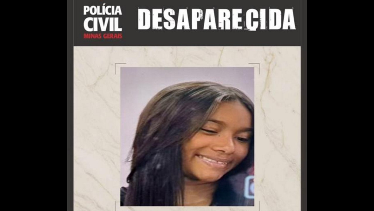 Ayandra Nikelly Santana dos Santos, de 15 anos, está desaparecida