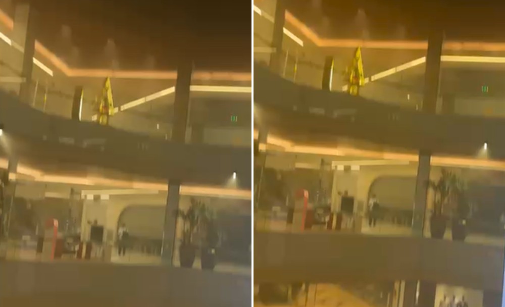 Shopping DiamondMall precisou ser evacuado após princípio de incêndio 
