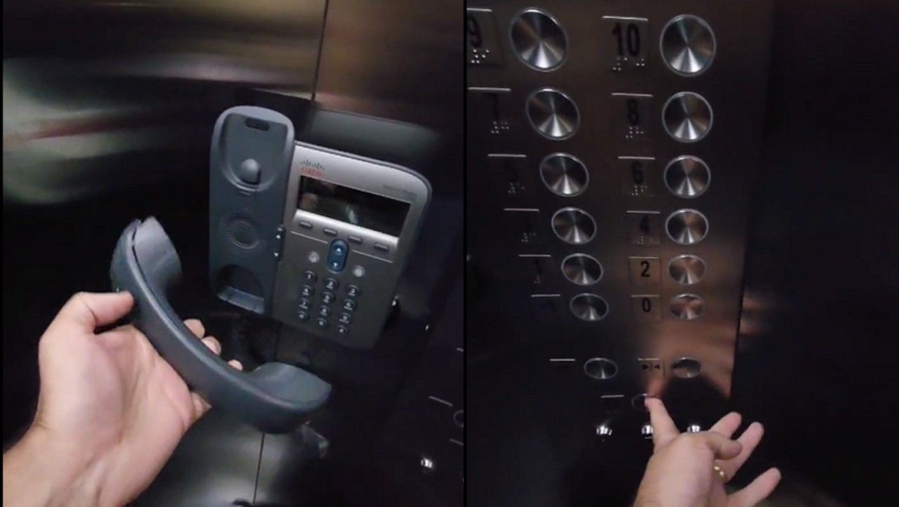 Elevador volta de manutenção e falha no primeiro dia