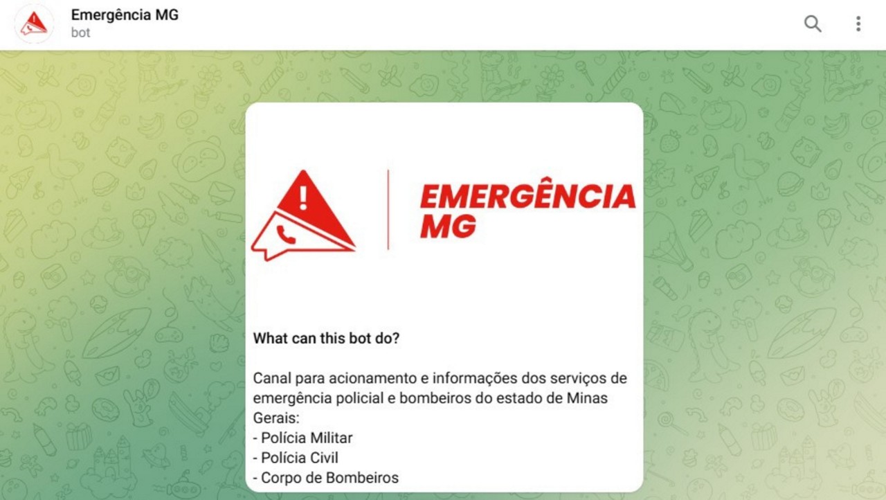 Serviço está disponível no Telegram
