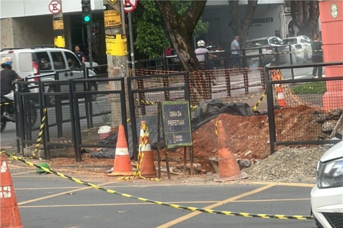 Explosão foi registrada na avenida Álvares Cabral 