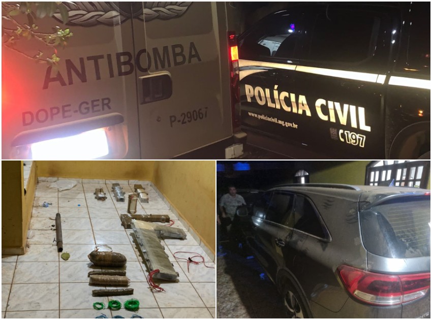 Apreensões aconteceram durante ação conjunta com a Polícia Civil de SP