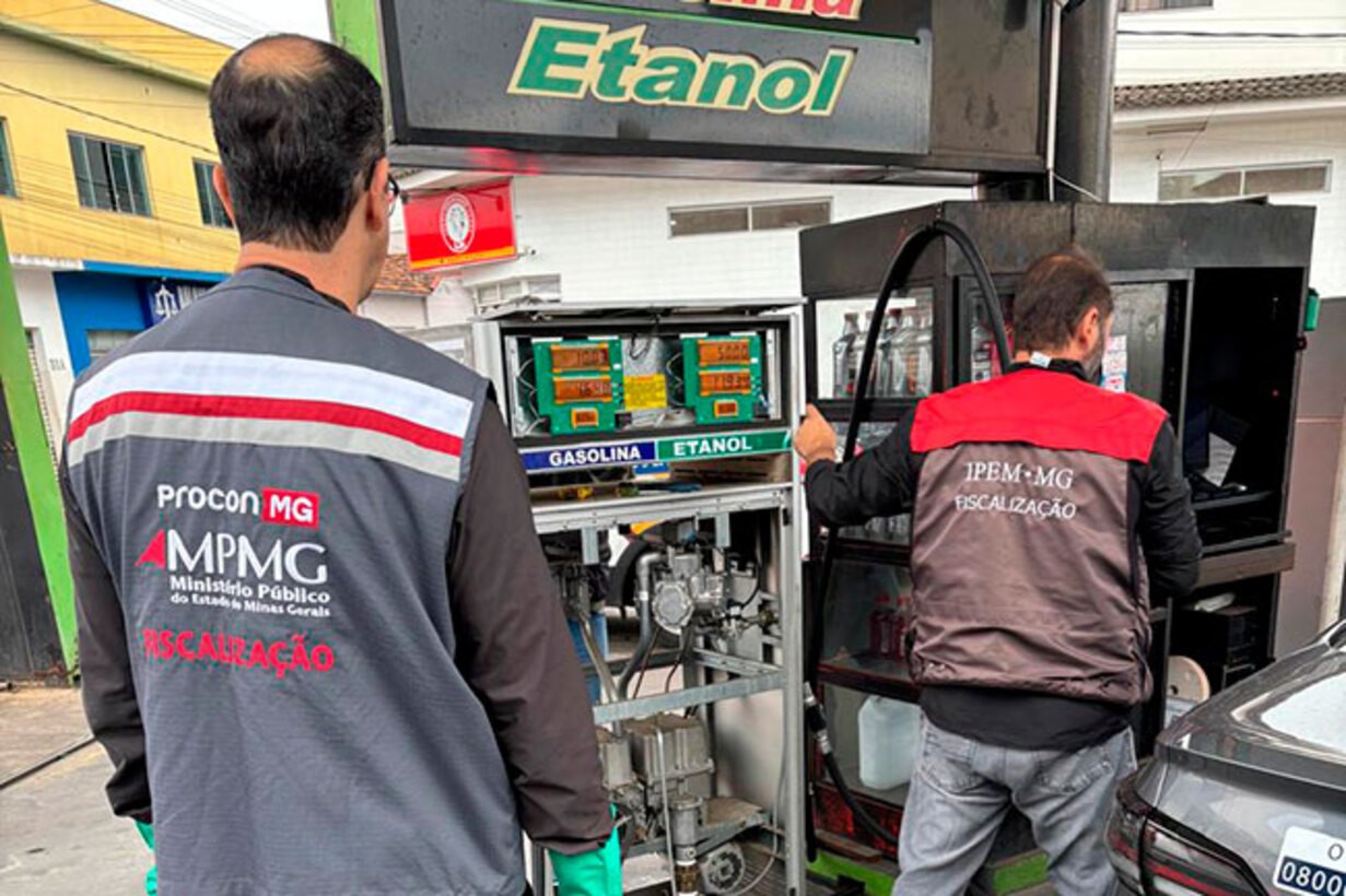 Fiscalização encontra irregularidades em postos de gasolina no interior de MG
